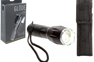 Glode 3W COB Tactical Zoom Torch - Carry Pouch  200 Lumens reliable and durable